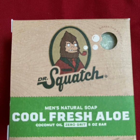 Dr. Squatch Natural Bar Soap, Cool Fresh Aloe, 5 oz - Picture 2 of 4